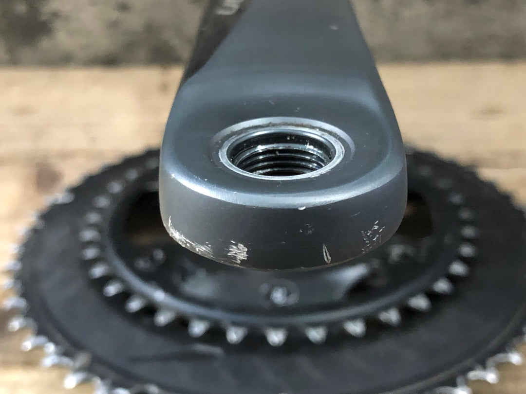 JR014 シマノ SHIMANO アルテグラ ULTEGRA FC-R8000 クランクセット 170mm 52/36T 11S ※ガリ傷