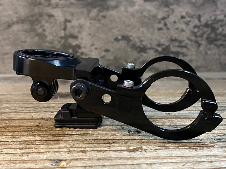JV833 レックマウント Rec-Mounts type9 両持ちサイコンマウント Φ31.8 ガーミン ※キャットアイライトマウント付属