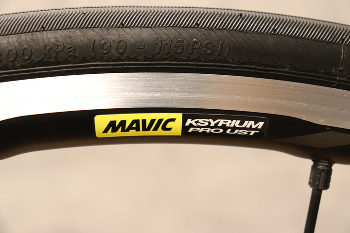 マヴィック MAVIC キシリウム プロ KSYRIUM PRO UST アルミ チューブレス ホイールセット シマノ12/11S ワイドリム 17C 【さいたま浦和店】