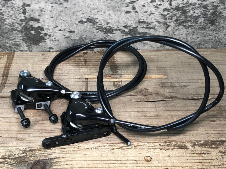 JH584 シマノ SHIMANO 105 BR-R7070 ディスクブレーキキャリパー 前後セット