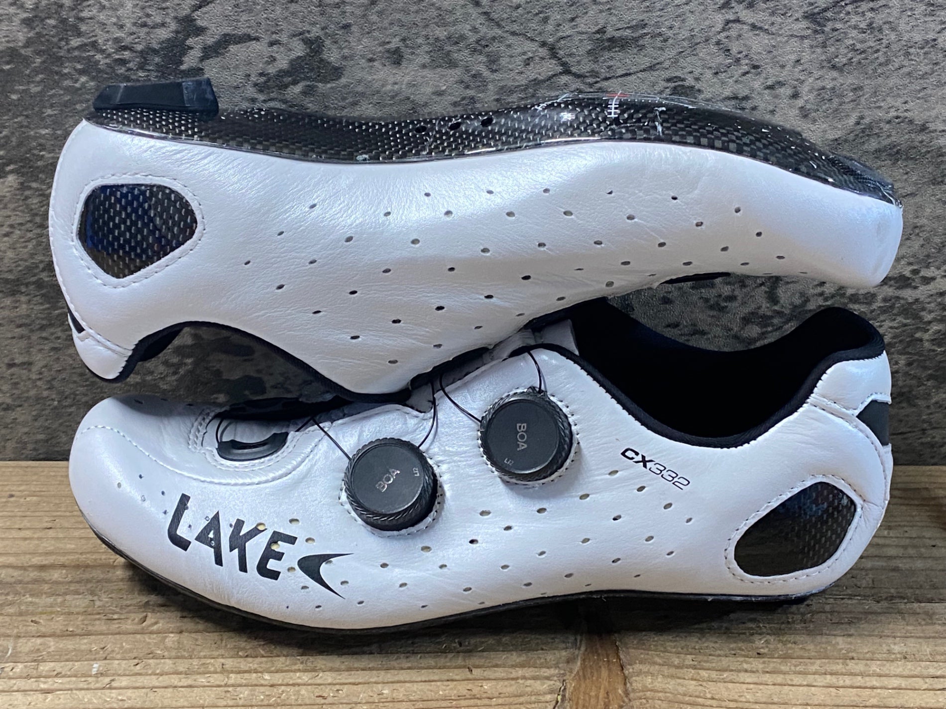 KB487 レイク LAKE CX332 ビンディングシューズ 白 EU41.5 3穴 – BICI