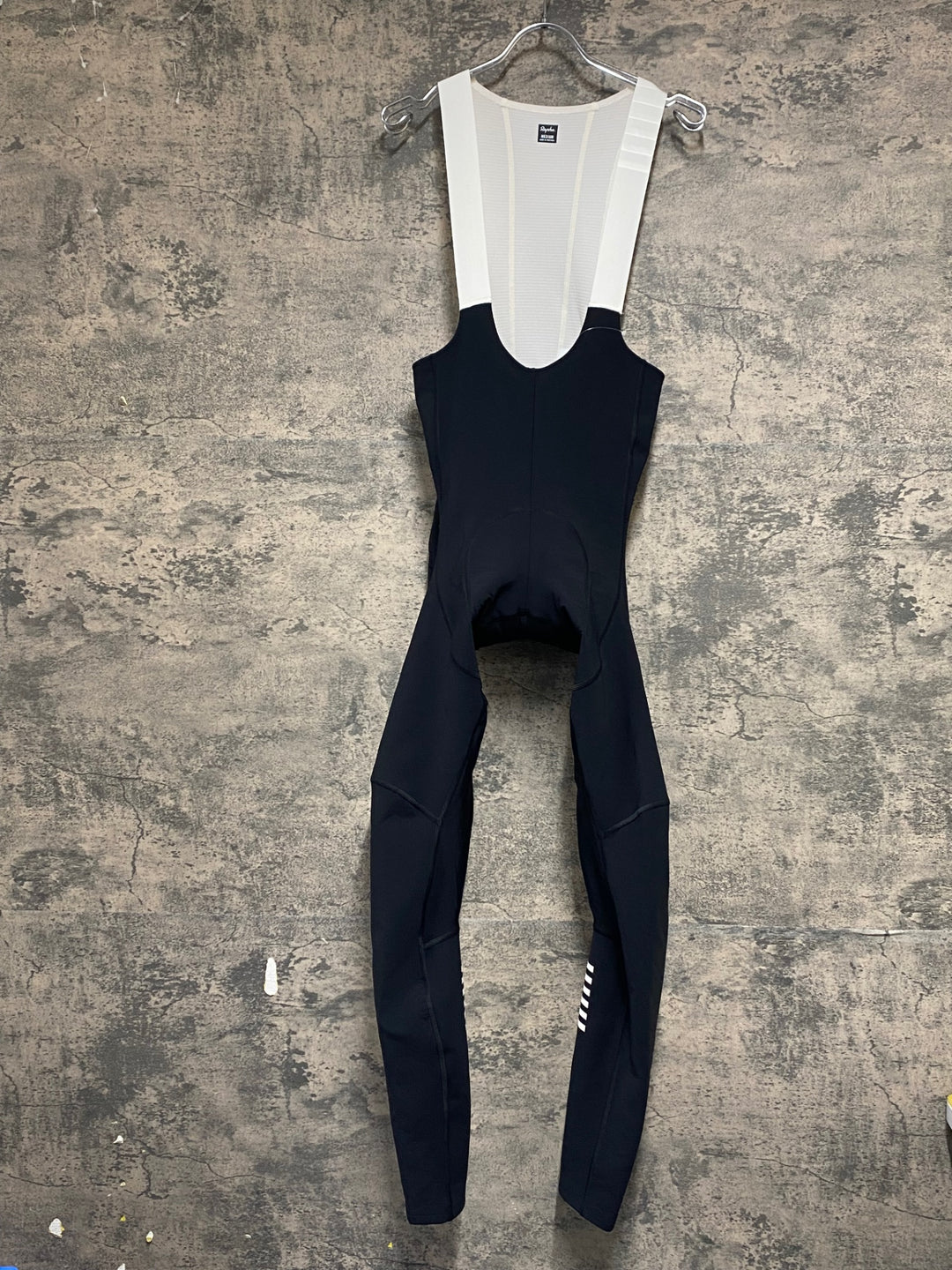 KM155 ラファ Rapha PRO TEAM WINTER TIGHTS WITH PAD Ⅱ ビブタイツ 黒 L