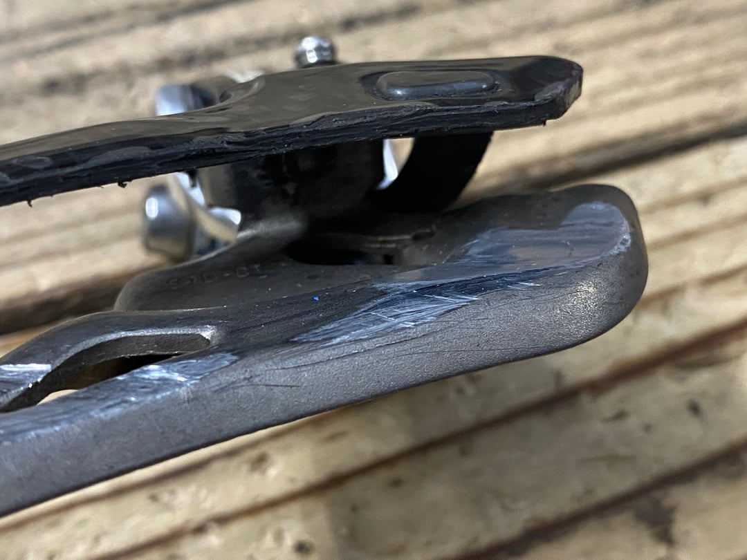 KJ075 カンパニョーロ CAMPAGNOLO RECORD FD9-RE2B フロントディレイラー 2S 直付け