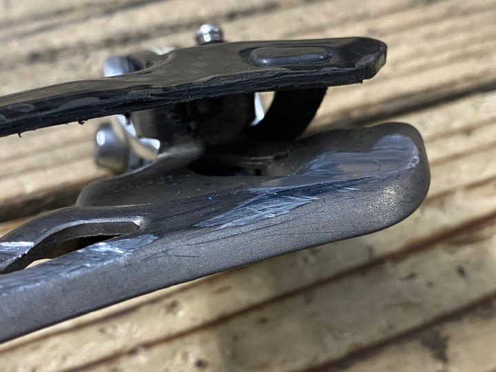 KJ075 カンパニョーロ CAMPAGNOLO RECORD FD9-RE2B フロントディレイラー 2S 直付け