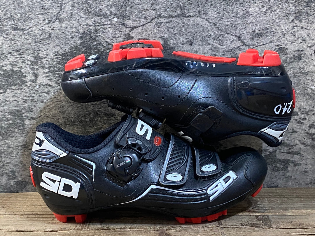 KG378 シディ SIDI TRACE MTB ビンディングシューズ 黒 SPD EU38W