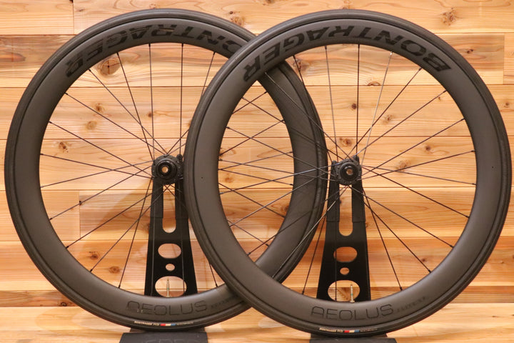 ボントレガー BONTRAGER アイオロス エリート AEOLUS ELITE 50 DISC シマノ 11S/12S 21C カーボン チューブレスレディ ホイールセット 【広島店】