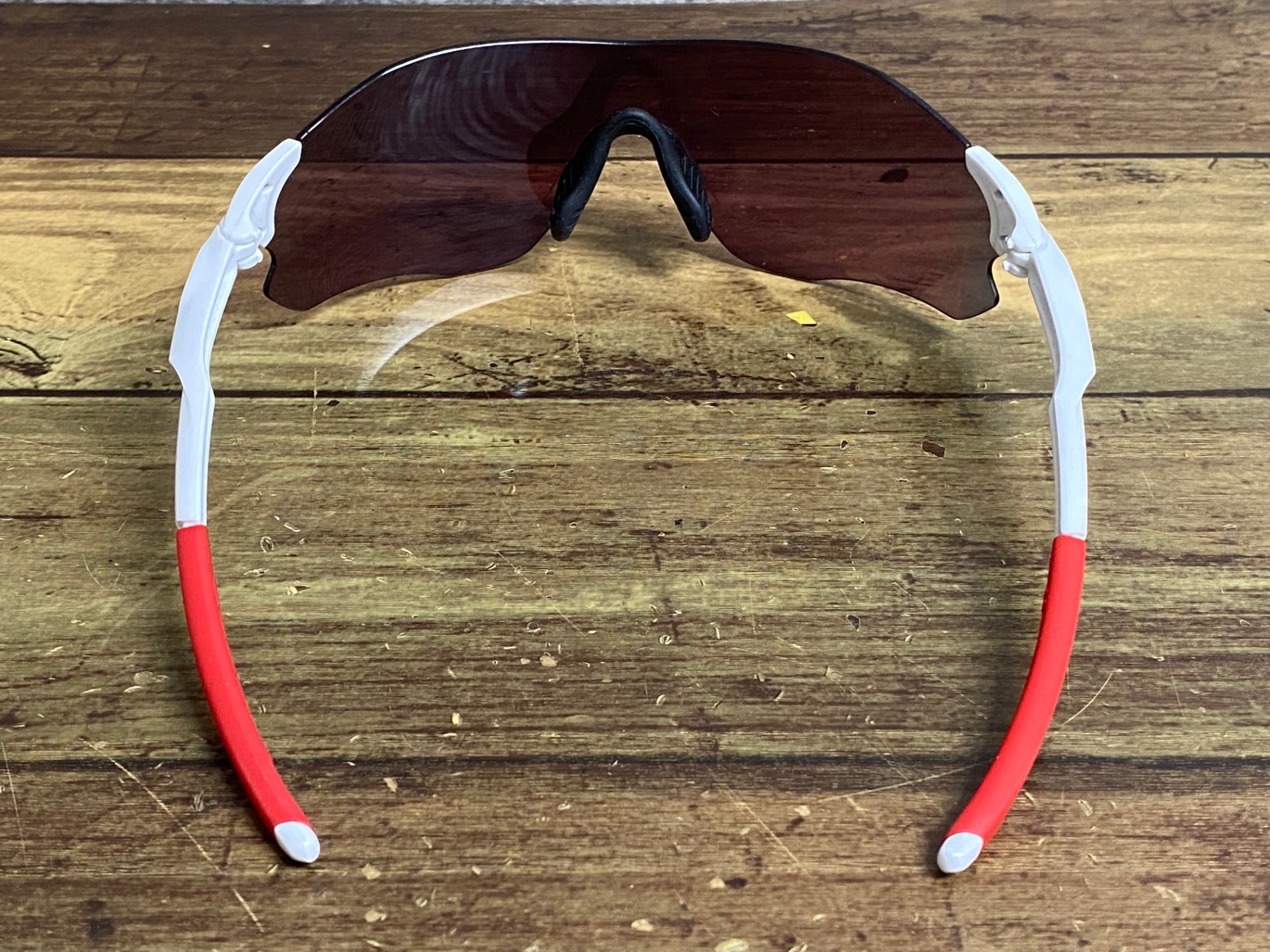 KC432 オークリー OAKLEY EV ZERO サングラス アイウェア 白赤 PRIZM
