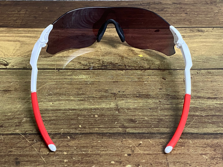 KC432 オークリー OAKLEY EV ZERO サングラス アイウェア 白赤 PRIZM ROAD ※レンズ傷