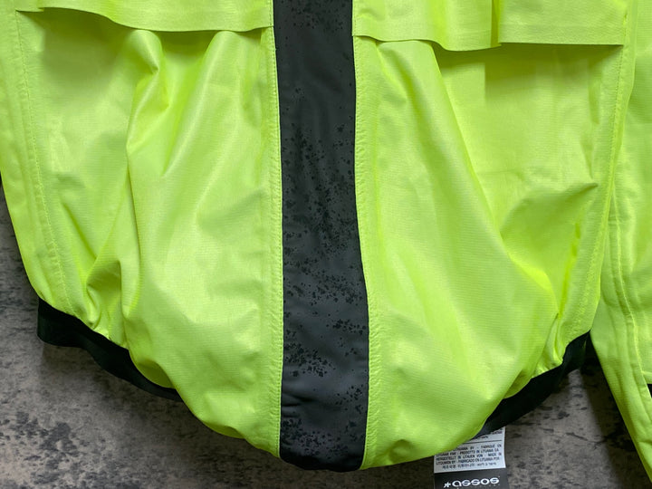 JN293 アソス assos EQUIPE RS Schlosshund Rain Jacket EVO 長袖 サイクルジャケット 黄 XS