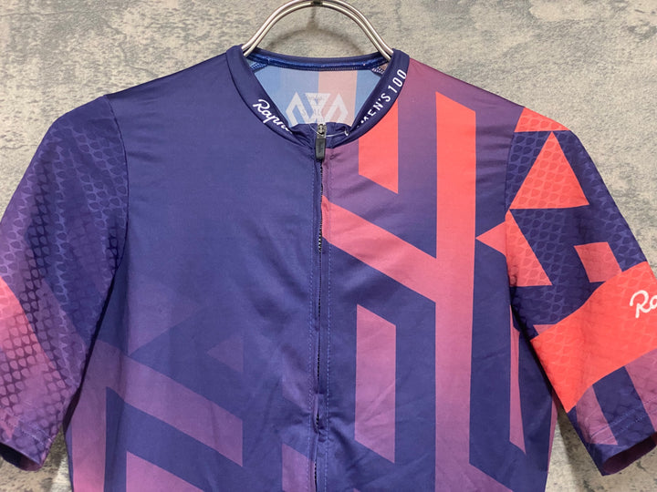 KF591 ラファ Rapha WOMEN'S 100 SOUPLESSE AERO JERSEY 半袖 サイクルジャージ ピンク S レディース