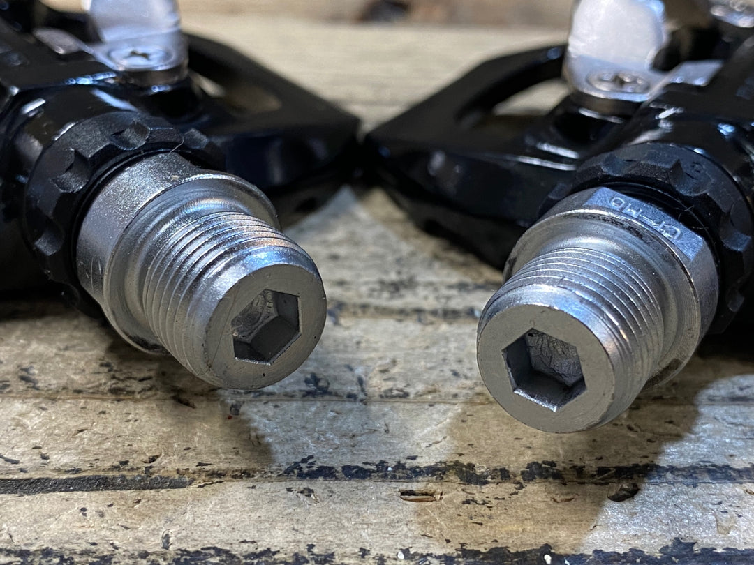 JU245 シマノ SHIMANO PD-A530 ビンディングペダル SPD 片面フラット 黒