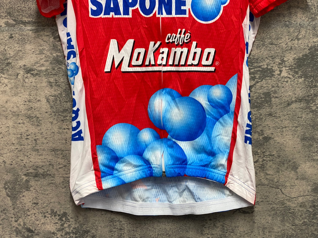 KF188 ビエンメ BEMME 半袖 サイクルジャージ 赤 M ACQUA&SAPONE