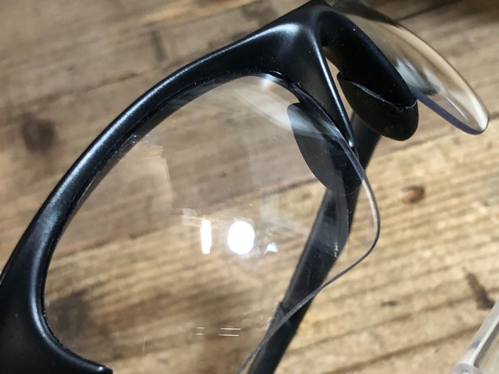 KB203 オークリー OAKLEY HALF JACKET サングラス アイウェア 黒 レンズ付属 ※レンズ小傷 イヤーソックス加工