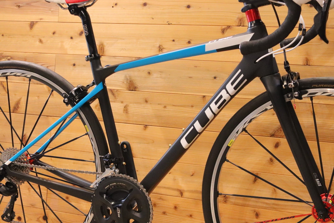 キューブ CUBE アテイン ATTAIN GTC PRO RIM 2018モデル 50サイズ シマノ 105 5800 11S カーボン ロードバイク 【広島店】