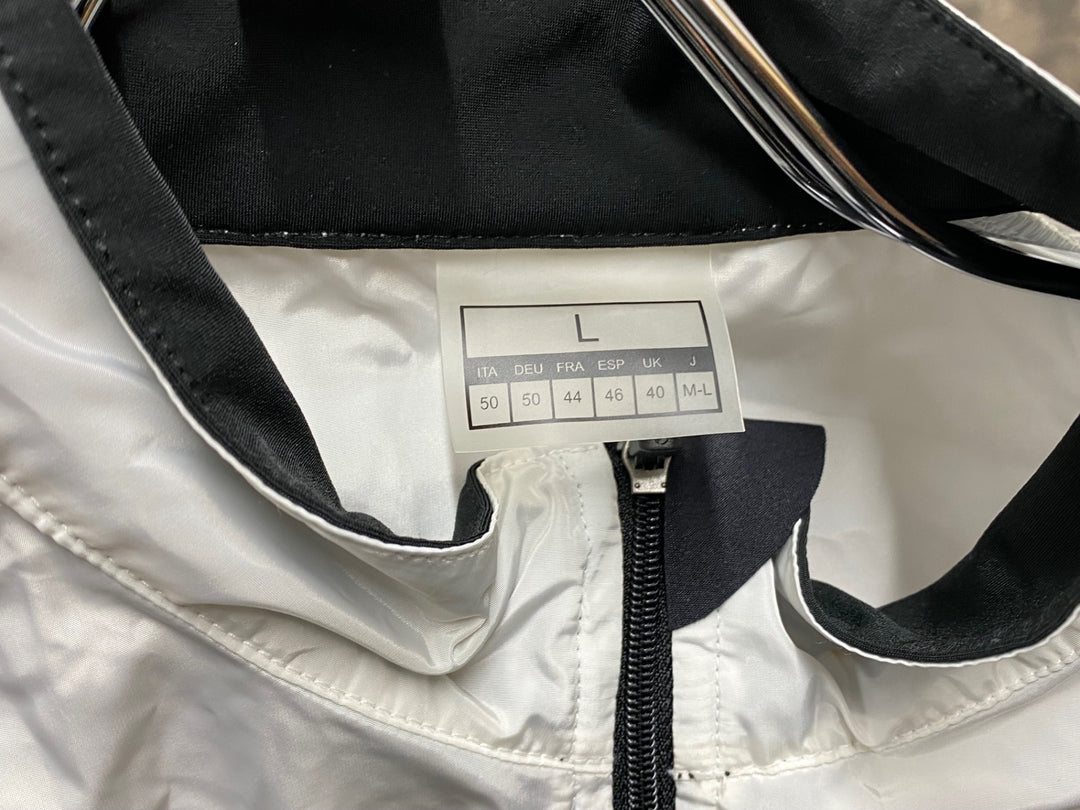 KG704 モーゼン morethan 長袖 ウィンドブレーカー 白 L