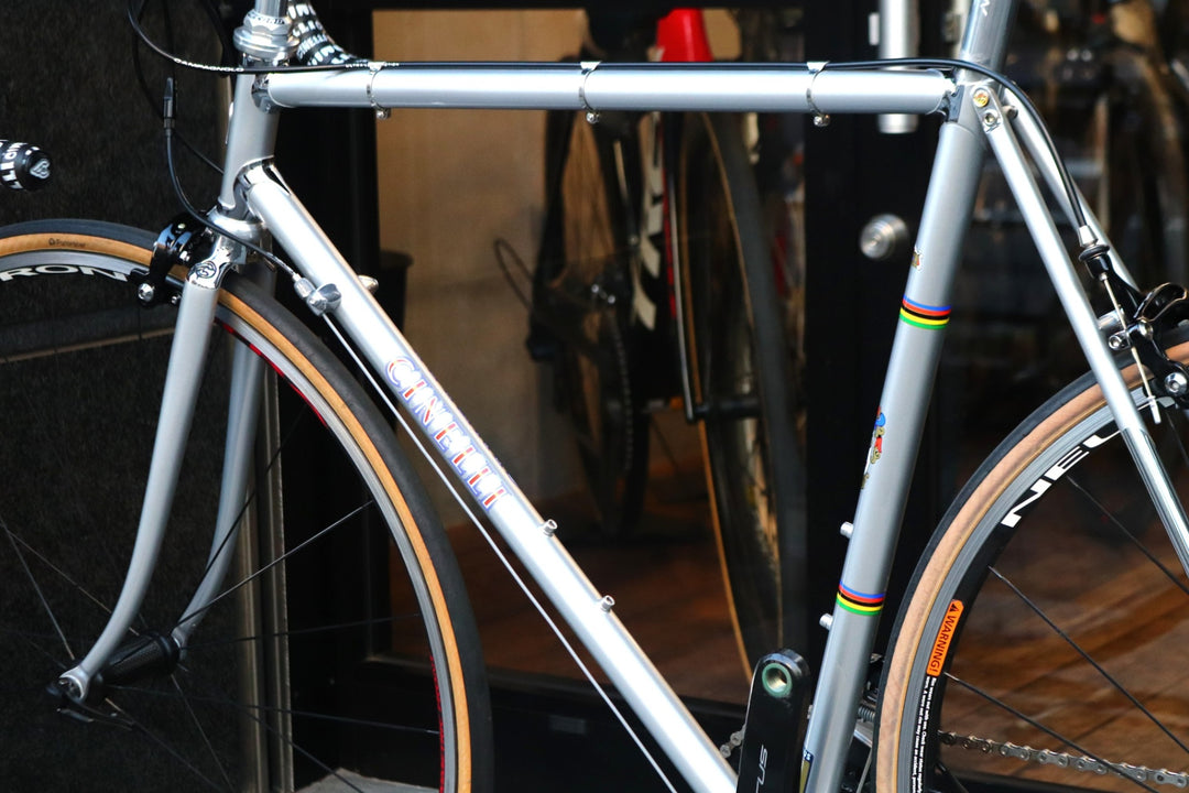 チネリ CINELLI スーパーコルサ ヴィンテージ SUPERCORSA VINTAGE カンパニョーロ コーラス 12S クロモリ ロードバイク 【東京南麻布店】