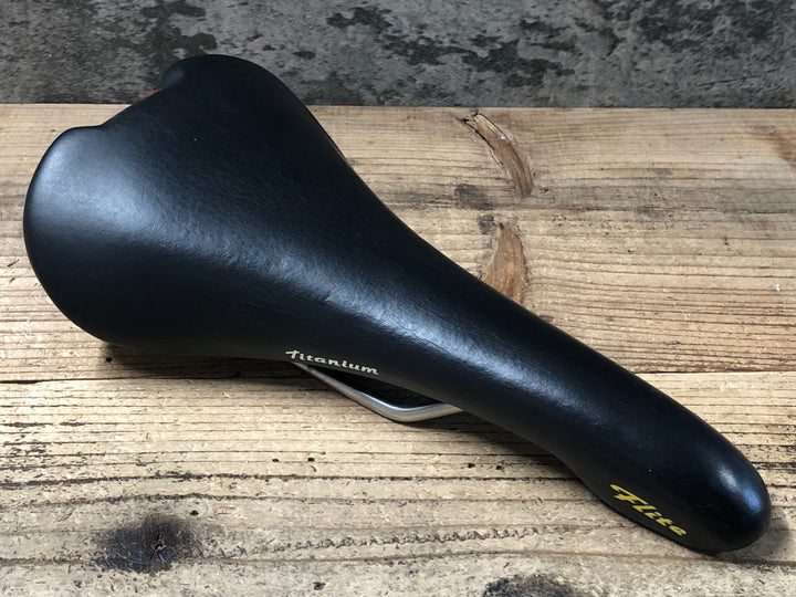 KI375 セライタリア Selle Italia フライト チタニウム FLITE Titanium サドル チタンレール 黒