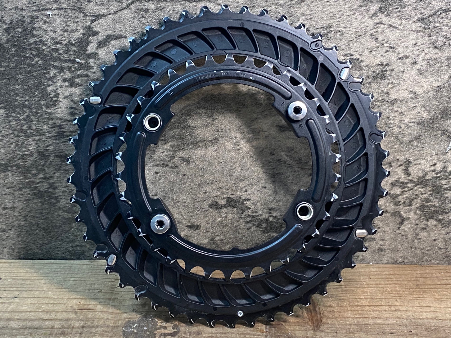 JM565 シマノ SHIMANO 105 FC-R7000 チェーンリング 50/34T ※固定