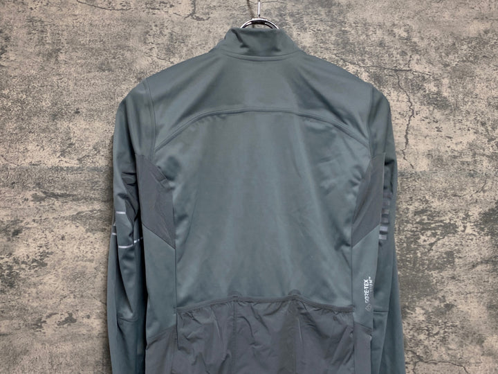 JW529 ラファ Rapha PRO TEAM LONG SLEEVE INFINIUM JERSEY 長袖 サイクルジャージ グレー S GORE-TEX INFINIUM