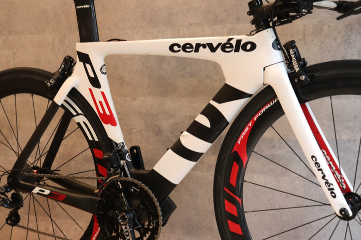 【訳あり】 サーヴェロ CERVELO P3 2014モデル 48サイズ アルテグラ 6870 MIX 11S Di2 カーボン トライアスロンバイク TTバイク 【さいたま浦和店】