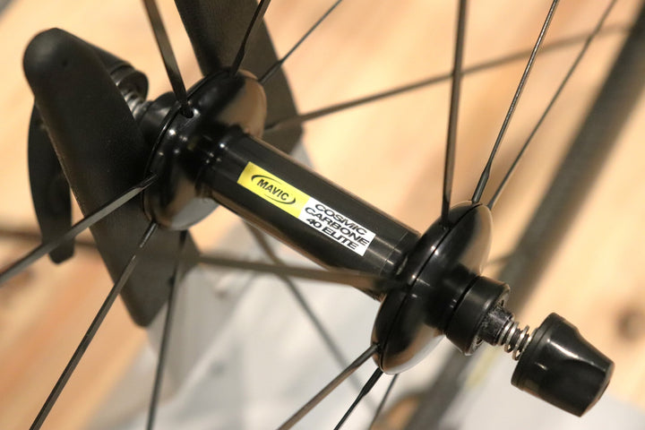 マヴィック MAVIC コスミック カーボン COSMIC CARBONE 40 ELITE アルミ/カーボン クリンチャー シマノ 11/12S ホイールセット ナローリム 13c【仙台店】