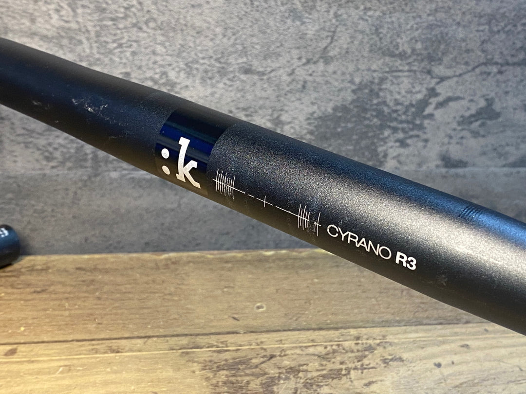 JH712 フィジーク fizik CYRANO R3 アルミ ドロップハンドル 黒 ブラケットC-C420mm Φ31.8