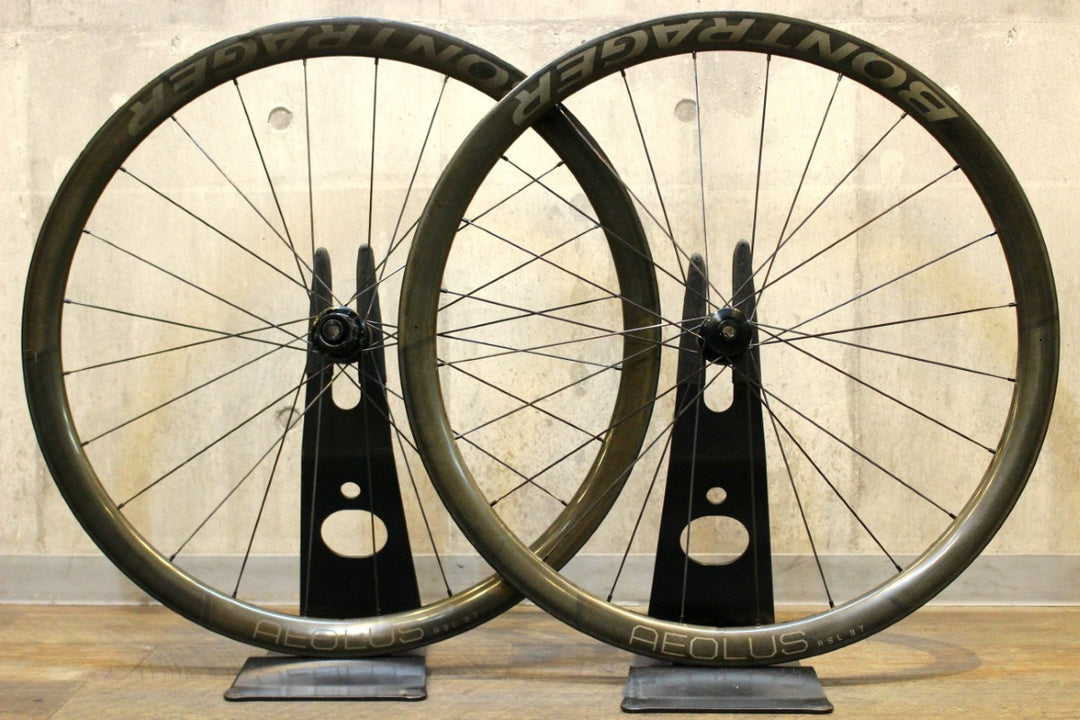 ボントレガー BONTRAGER アイオロス AEOLUS RSL 37 TLR カーボン チューブレス ホイールセット シマノ12S/11S 【名古屋店】