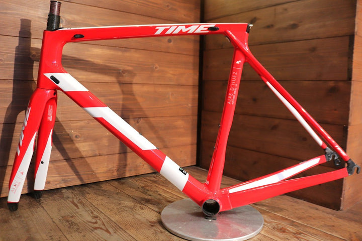 タイム TIME アルプデュエズ ALPE D’HUEZ 01 AKTIVフォーク 2018 Mサイズ カーボン ロードバイク フレームセット 【東京南麻布店】