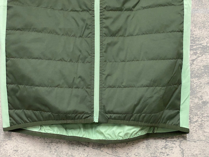 JY856 オークリー OAKLEY ELEMENTS INSULATED VEST ジレ サイクルベスト 緑 M