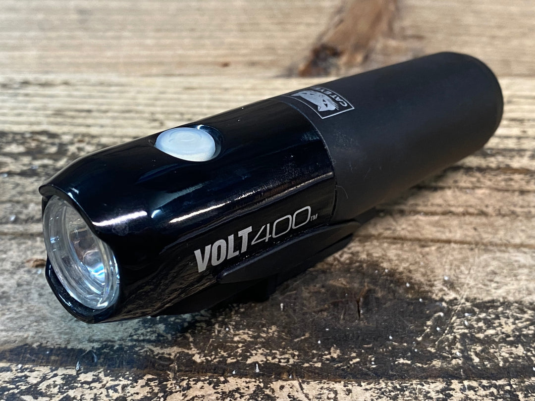 JB716 キャットアイ CATEYE ボルト VOLT400 フロントライト 点灯確認済み