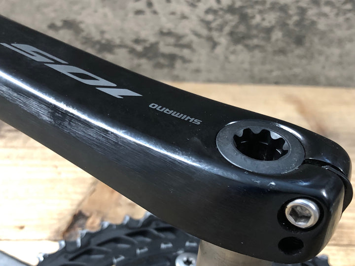 KR869 シマノ SHIMANO 105 FC-R7100 クランクセット 160mm 50/34T