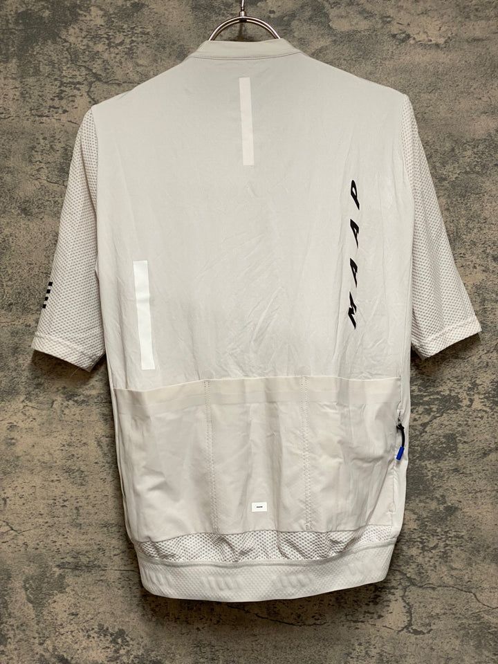JP757 マープ MAAP PRO FIT JERSEY 半袖サイクルジャージ 白 M