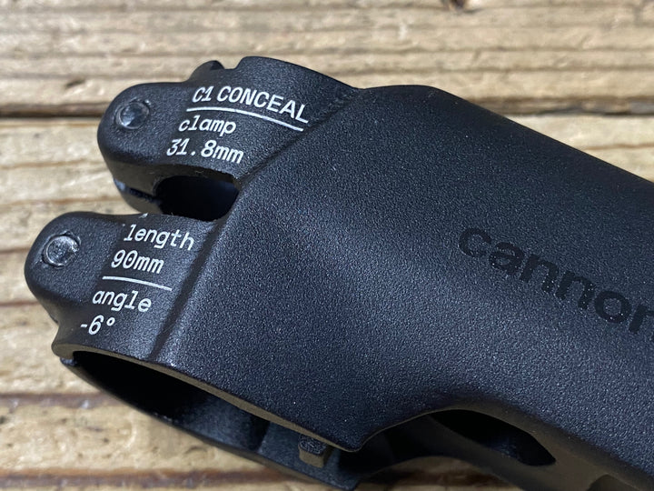 KE997 キャノンデール CANNONDALE ONE C1 CONCEAL アルミ ステム 90mm -6° Φ31.8