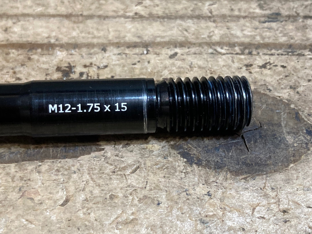 KF419 ライデア RIDEA BTA316 THRU AXLE REAR スルーアクスル 169-163 M12-1.75x15 BTAM2Sスペーサー付属