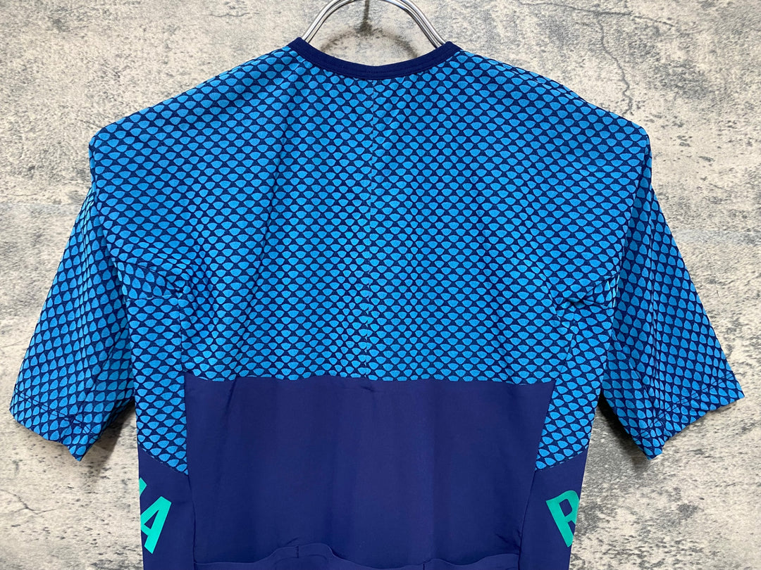 KR203 ラファ Rapha PRO TEAM CRIT JERSEY 半袖 サイクルジャージ 紺 XS