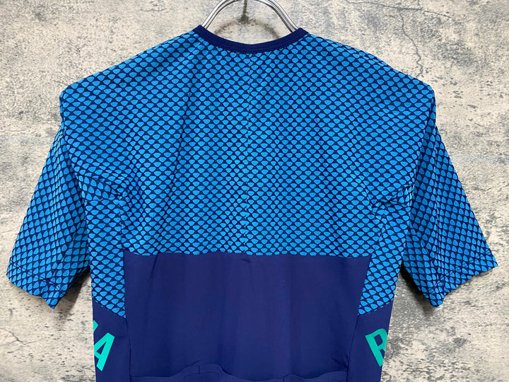 KR203 ラファ Rapha PRO TEAM CRIT JERSEY 半袖 サイクルジャージ 紺 XS