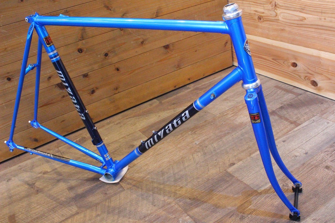 ミヤタ MIYATA ザ ミヤタ レジェンドブルー THE MIYATA LEGEND BLUE 580サイズ クロモリ ロードバイク フレームセット 【名古屋店】