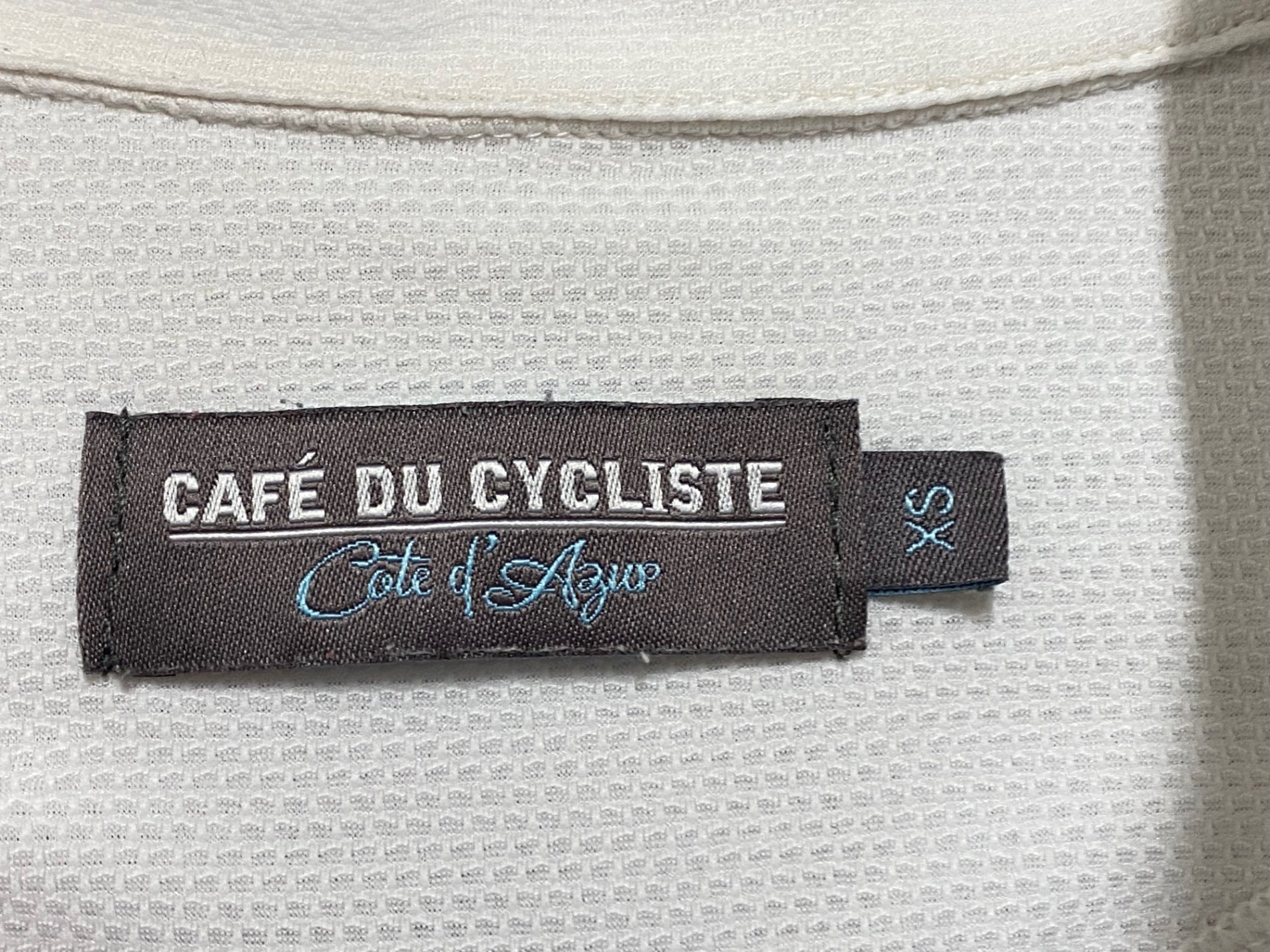 KJ965 カフェドシクリステ CAFE DU CYCLISTE 半袖 サイクルジャージ 白