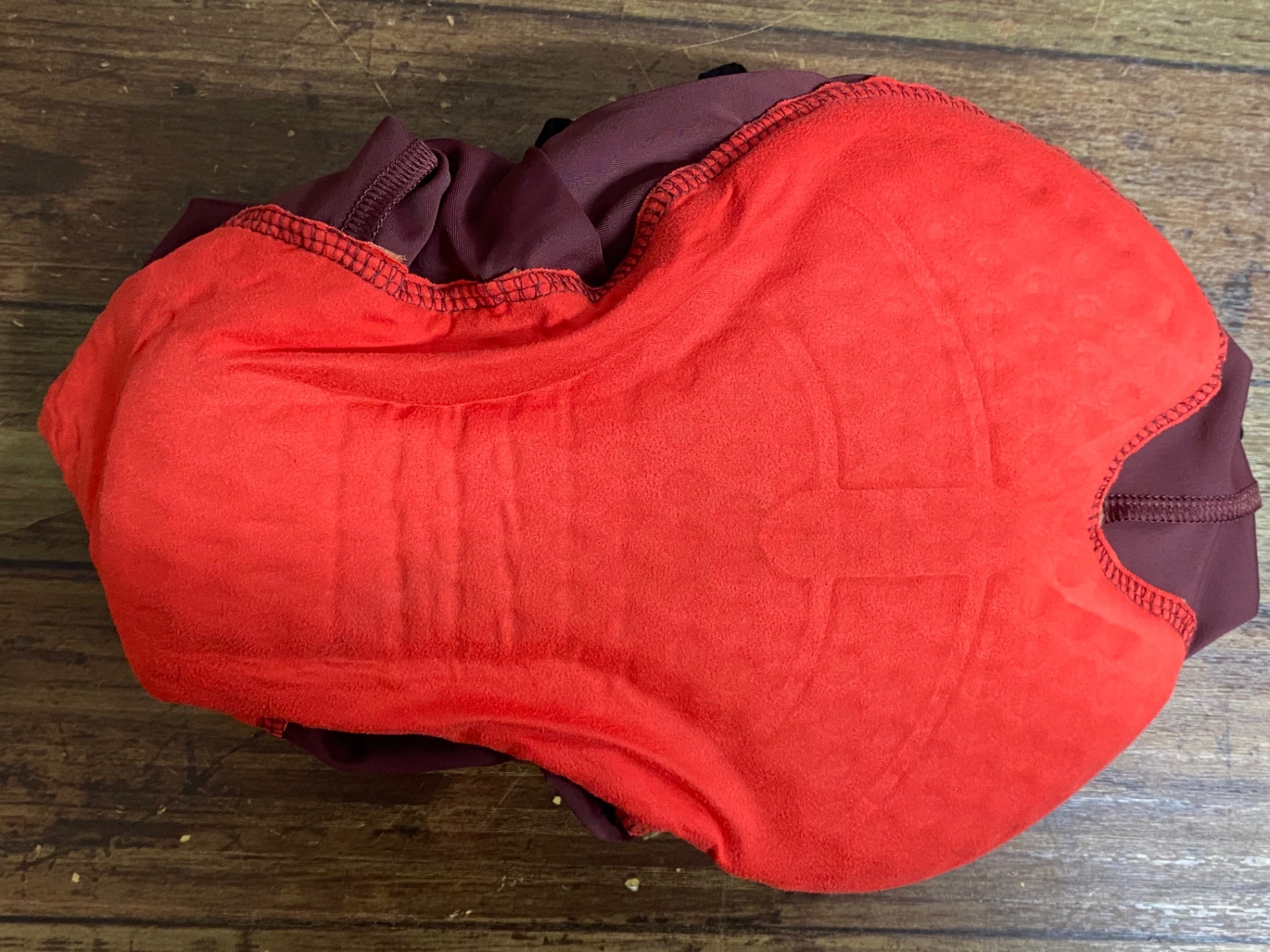 JP763 カステリ CASTELLI Unlimited Cargo Bib ビブショーツ 赤 M