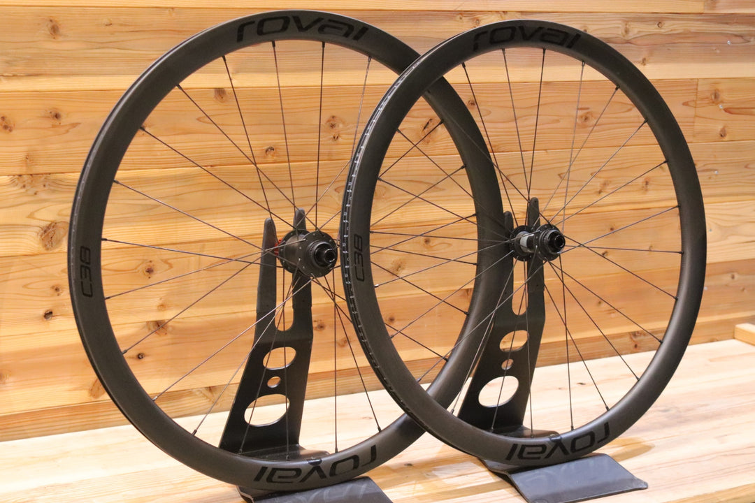 ロヴァール ROVAL C38 DISC シマノ 11S/12S 21C カーボン クリンチャー ロードバイク ホイールセット 【広島店】