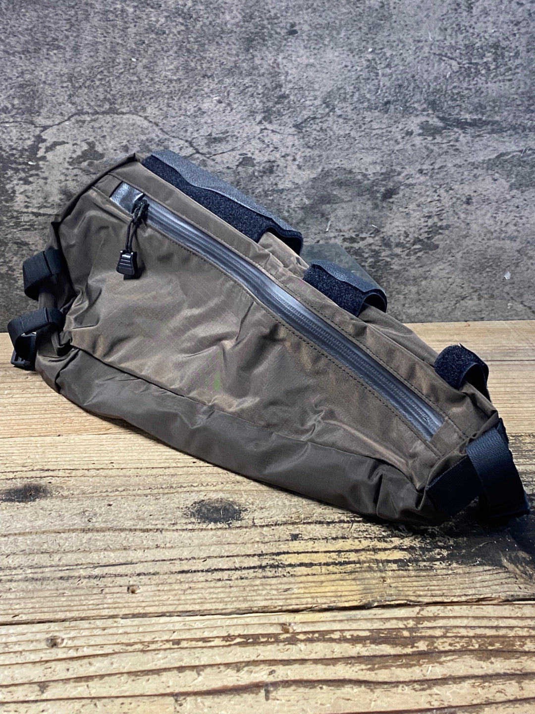 KF305 フェアウェザー FAIRWEATHER frame bag half フレームバッグ ブラウン