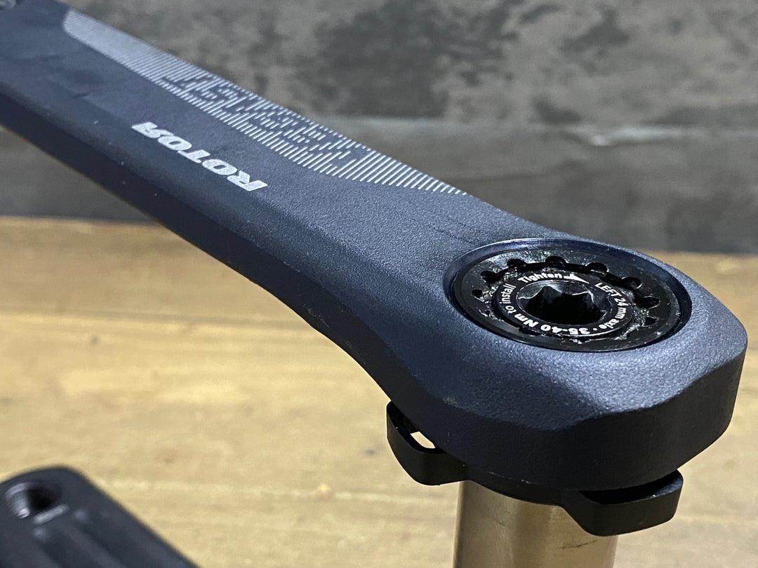 KP629 ローター ROTOR VEGAST 24 INSPIDER クランクアーム パワーメーター 165mm Φ24 動作確認済