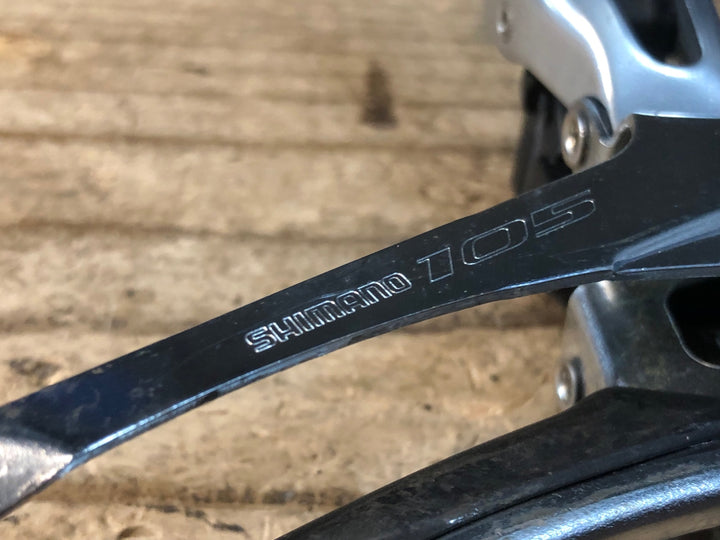 JV305 シマノ SHIMANO 105 FD-5800 フロントディレイラー 2S 直付け シルバー