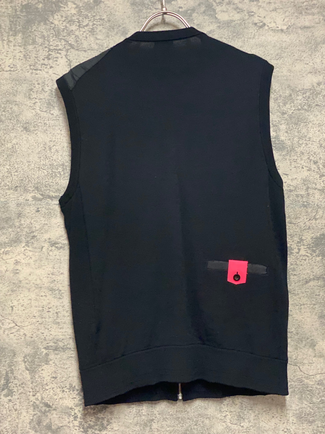 KI189 ラファ Rapha MERINO GILET ジレ ベスト 黒 M ※毛玉
