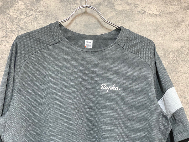 KA635 ラファ Rapha TRAIL TECHNICAL T-SHIRT 半袖 Tシャツ 黒 グレー M