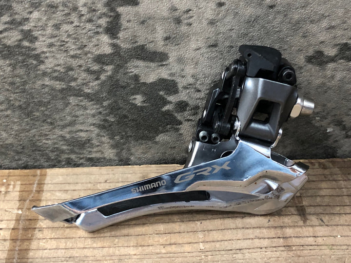 KP228 シマノ SHIMANO GRX FD-RX810 フロントディレイラー 2×11S 直付 錆あり