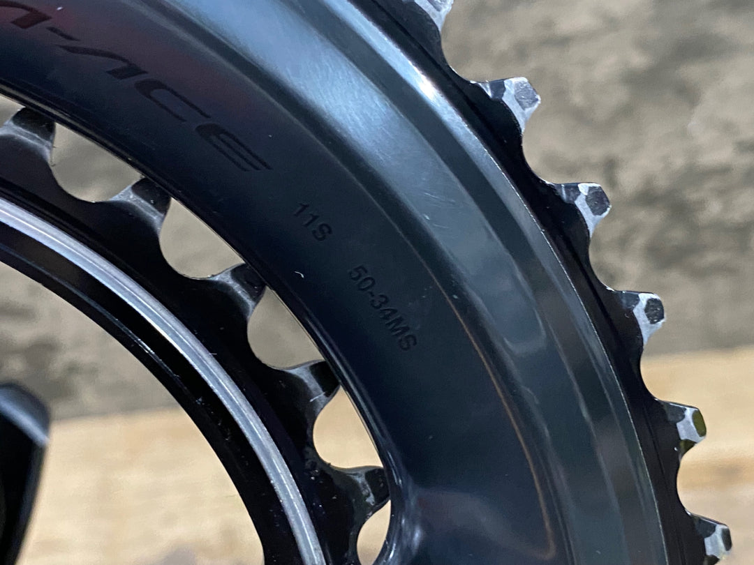 JY948 シマノ SHIMANO デュラエース DURA-ACE FC-R9100 クランクセット 170mm 50/34T