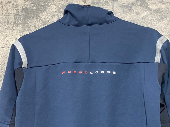 JZ100 カステリ CASTELLI ROSSO CORSA perfetto 長袖 サイクルジャケット 紺 XS GORE-TEX INFINIUM