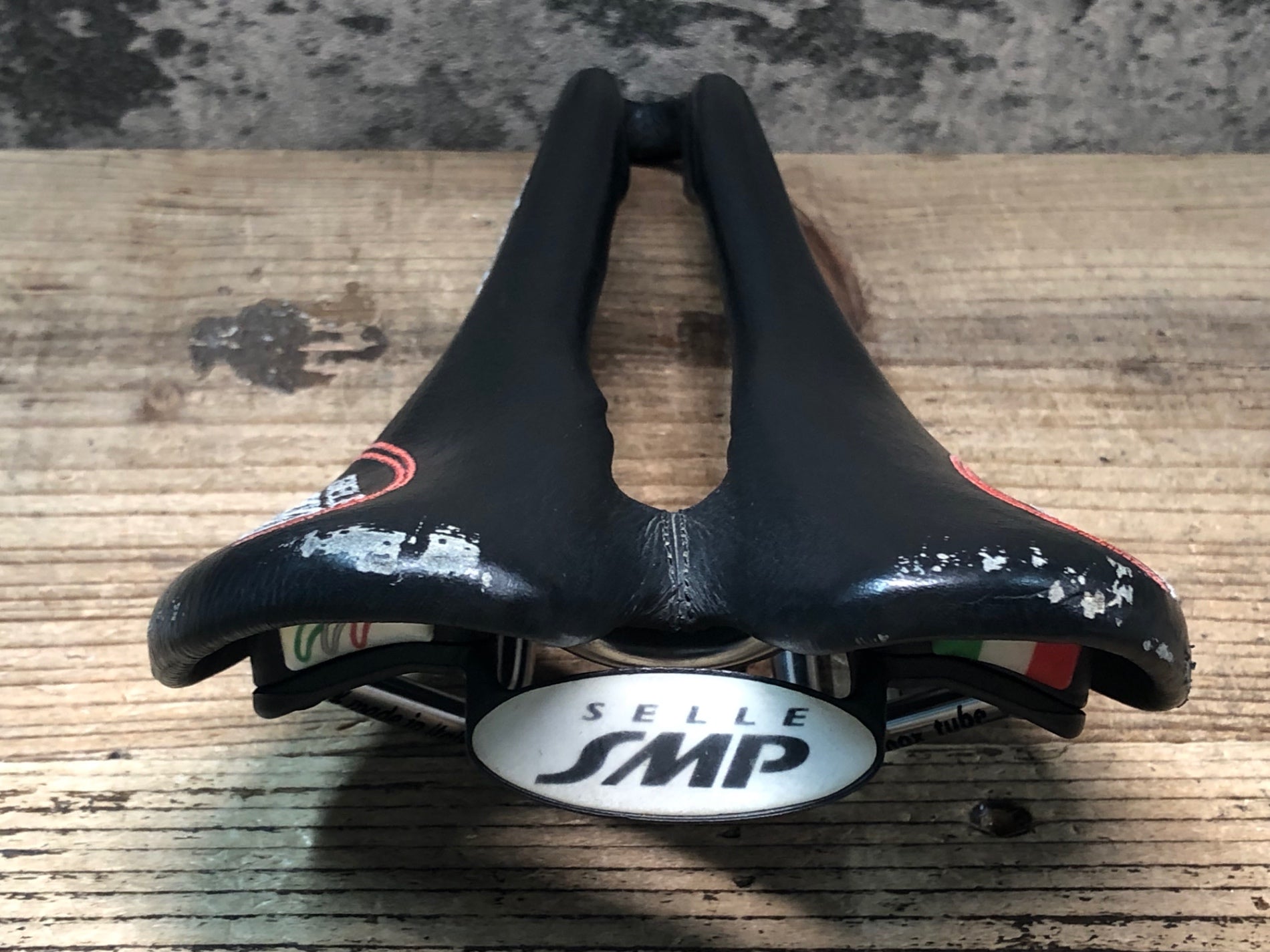 JM864 SELLE SMP エボリューション evolution サドル 黒 inox tube