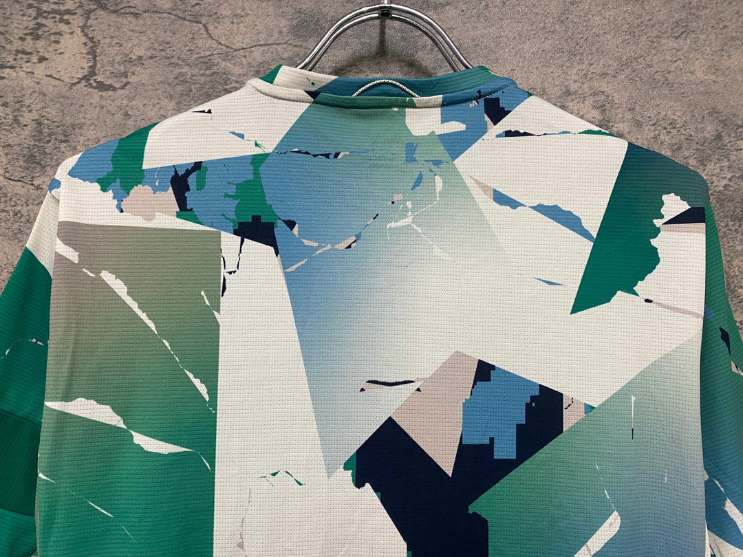 JG330 ラファ Rapha EXPLORE TECHNICAL T-SHIRT 半袖 Tシャツ 緑 ベージュ XS